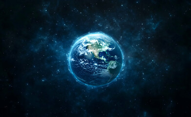 Majestic Earth: A Celestial Portrait