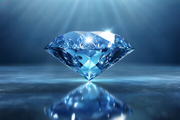 Brilliant Blue Diamond: A Sparkling Gemstone