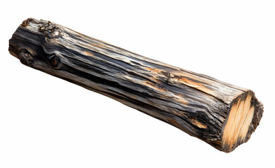 Weathered Log: A Rustic Piece of Nature