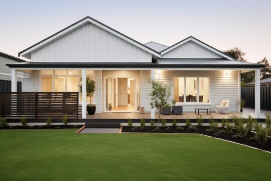 Home architecture building facade.