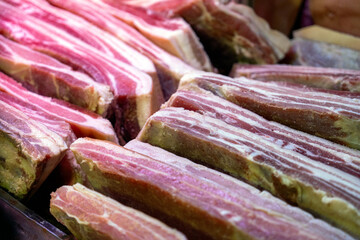 Freshly Cut Pork Belly: A Culinary Delight for Food Lovers