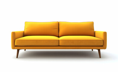 Modern Yellow Sofa, Contemporary Furniture, Home Decor