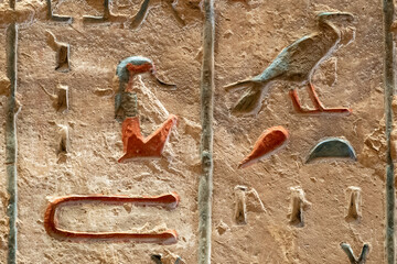 ancient egyptian hieroglyphics