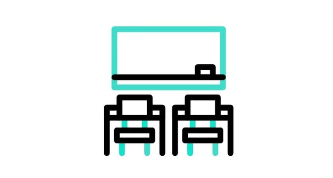 illustration of a printer with a screen
