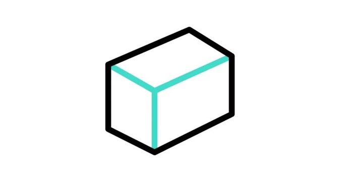 3d cube with a cube