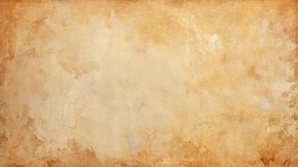 Obraz premium Vintage Old Paper Texture with Grunge Effect and Scratches, Ideal for Backgrounds and Artistic Creations in Various Design Projects