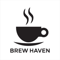 A logo design for a coffee cafe business.