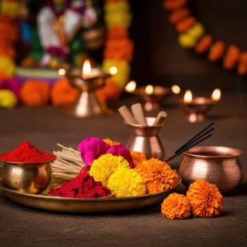  A Sacred Prayer Plate Adorned with Devotion and Tradition