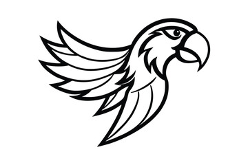 Stunning Macaw Logo