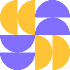 geometric hippie elements