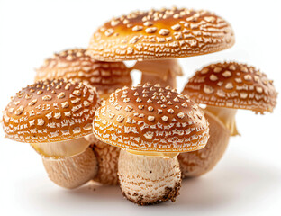 Obraz premium Shitake Mushrooms Macro Shot