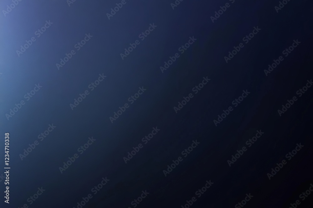 Aufkleber soft blue and black abstract background with gradient effects creates a tranquil and calming atmosph
