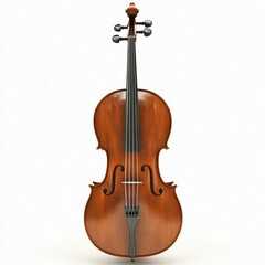Fototapeta premium Cello Isolated on White Background
