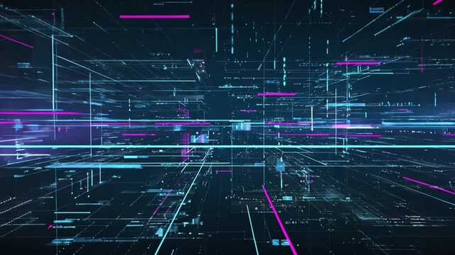 Conceptual futuristic look at information technology of internet of things IOT big data cloud computing using artificial intelligence AI