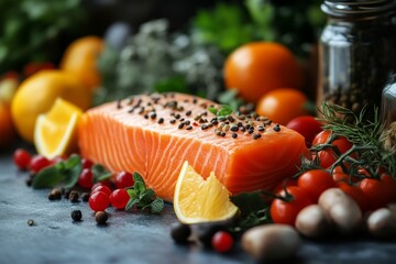 연어, 요리재료,