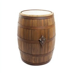 Fototapeta premium Conga Drum Isolated on White Background