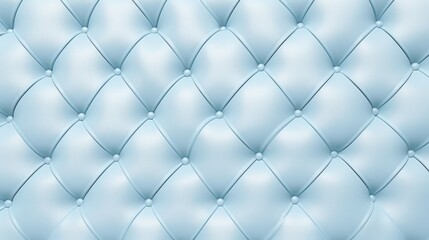 Soft Pastel Blue Seamless Upholstery Fabric Featuring Diamond Tufting and Elegant Texture for Interior Design and Decorative Upholstery Projects