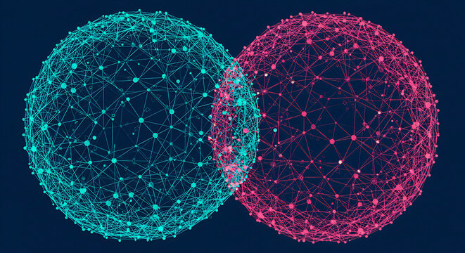 Abstract Connected Spheres background