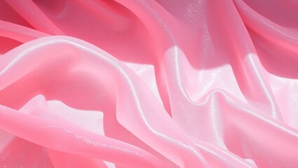 Obraz premium Pastel Pink silk abstract background