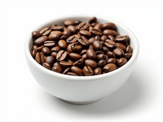 Fototapeta premium Brown beans with a glossy finish