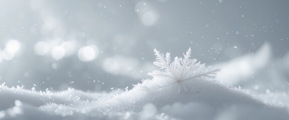 Abstract snow texture with light effects for graphic projects