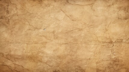 Seamless Vintage Beige Brown Texture with Wrinkles and Creases for Background and Design Purposes