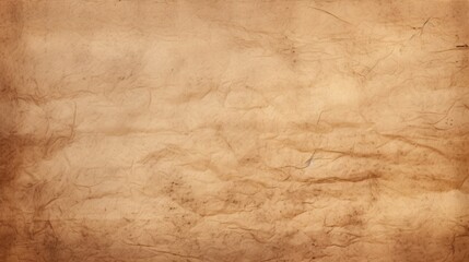 Seamless Vintage Beige and Brown Background Featuring Wrinkled and Creased Texture for Artistic and Creative Projects