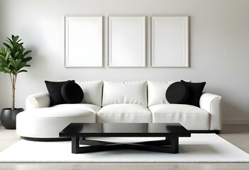 Living Room Interior Design.`````````````````````````````````````````````````