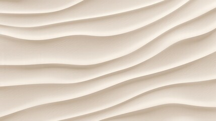 Obraz premium Seamless White Sandy Beach or Desert Sand Dunes Texture for Background, Wallpaper, or Design Projects with Soft Curves and Natural Flow