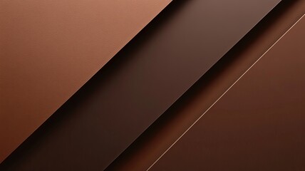 Elegant brown gradient background with a smooth texture, featuring a diagonal shadow and a dark chocolate