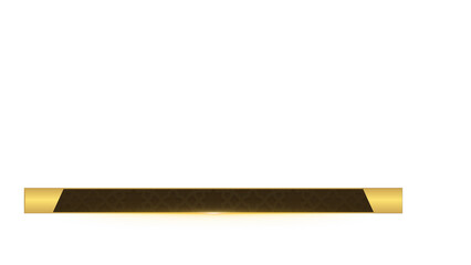 golden pattern Arabic news lower third