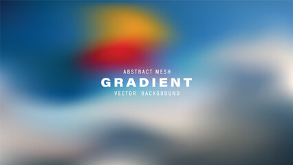 Abstract Mesh Gradient Vector Background Design Illustration Artwork
