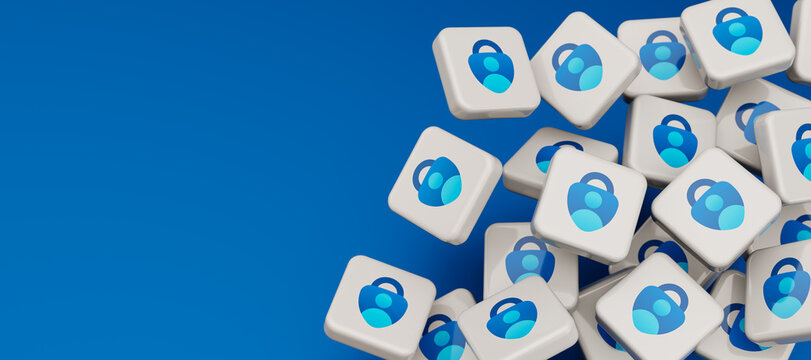 Guilherand-Granges, France - February 01, 2025. Microsoft Authenticator is a security app providing two-factor authentication for safe and seamless account access.