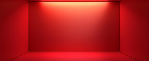 Obraz premium Red color gradient background