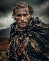 Highlander en una noche tormentosa