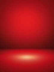 red gradient background with soft and even lighting