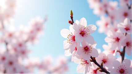 Obraz premium pink cherry blossoms