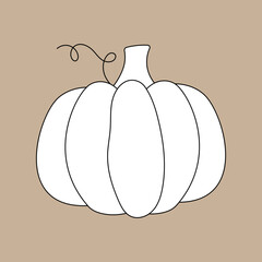 Doodle Vegetable Clipart: Cartoon Vegetable Clipart: Black and White Vegetable Vector Graphics