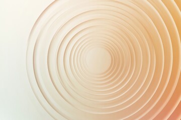 Fototapeta premium Elegant concentric circles create a soothing visual effect in a minimalist design. Generative AI