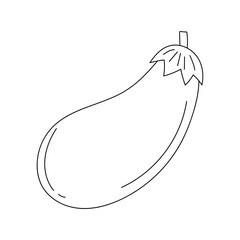Doodle Vegetable Clipart: Kawaii Vegetable Clipart: Outline Cartoon Vegetable Vector
