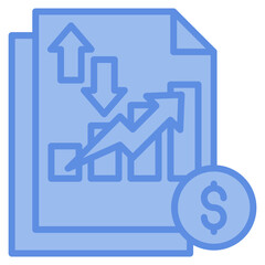 Income Statement Icon Element For Design