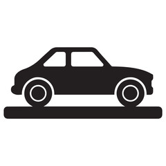 Race Car Silhouette vector illustration, Silhouette Vector Illustration