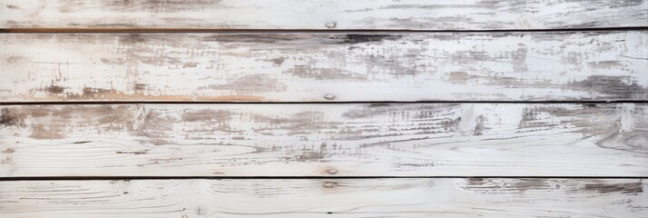 Fototapeta premium Old White Wood Plank Background with Visible Timber Texture Perfect for Rustic or Vintage Design Projects