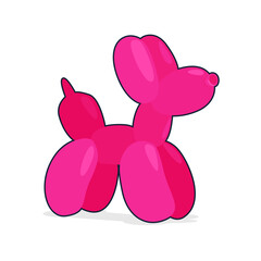 Balloon Dog Purple