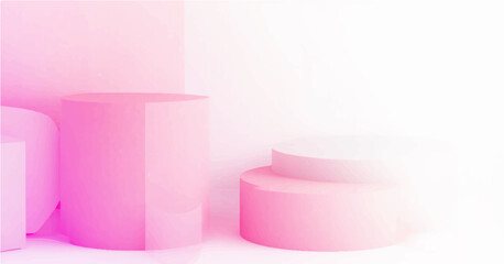 gradients pink and white   background