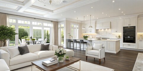 modern living room © KAZI DESIGN