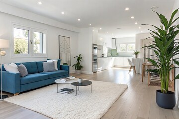 Fototapeta premium living room interior