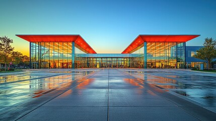 Modern Community Center Design Sustainable Architecture for Public Spaces