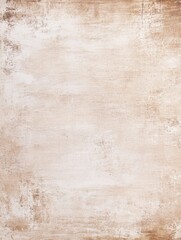 Fototapeta premium Distressed painted surface texture. Neutral beige and white tones.