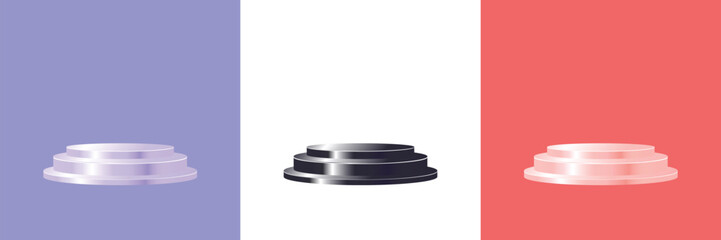 Abstract scene background. Purple black and green background. Product presentation, mock up. Podium, stage pedestal or platform.